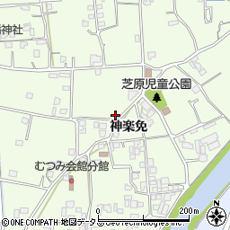 徳島県徳島市国府町芝原神楽免93周辺の地図