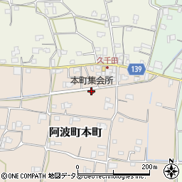 本町集会所周辺の地図