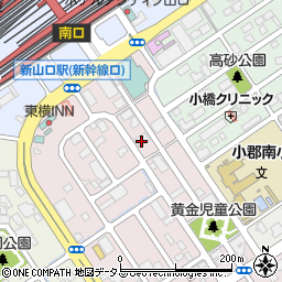 日本化薬株式会社　山口営業所周辺の地図