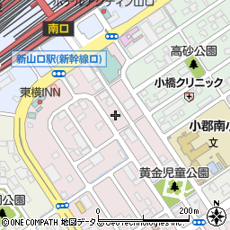 株式会社日立インダストリアルプロダクツ　山口営業所周辺の地図