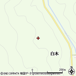 徳島県美馬市脇町白木147周辺の地図