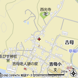 山口県下関市吉母519-1周辺の地図