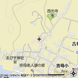 山口県下関市吉母495-1周辺の地図