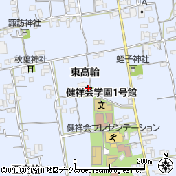 徳島県徳島市国府町東高輪336周辺の地図