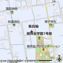 徳島県徳島市国府町東高輪337周辺の地図