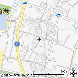 香川県観音寺市大野原町花稲468周辺の地図