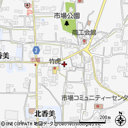 徳島県阿波市市場町市場町筋82周辺の地図