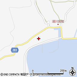 広島県呉市倉橋町須川3624周辺の地図