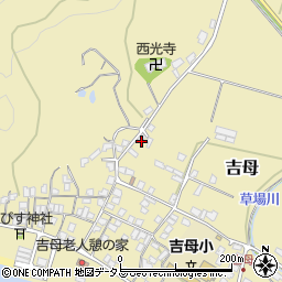 山口県下関市吉母518-1周辺の地図