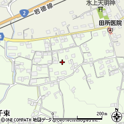 山口県岩国市周東町下久原168-7周辺の地図