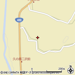 和歌山県有田郡有田川町久野原252周辺の地図