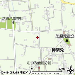 徳島県徳島市国府町芝原神楽免118周辺の地図