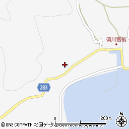 広島県呉市倉橋町須川3615周辺の地図