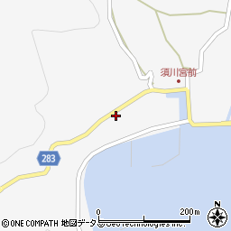 広島県呉市倉橋町須川3623周辺の地図