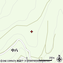 徳島県美馬市脇町中八555周辺の地図