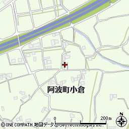 徳島県阿波市阿波町小倉556周辺の地図