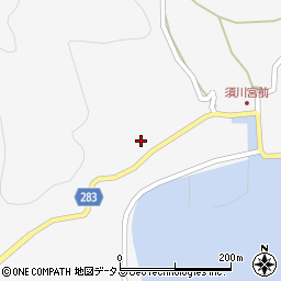 広島県呉市倉橋町須川3619周辺の地図