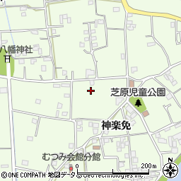 徳島県徳島市国府町芝原神楽免102周辺の地図