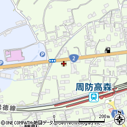 ジョイフル山口周東店周辺の地図