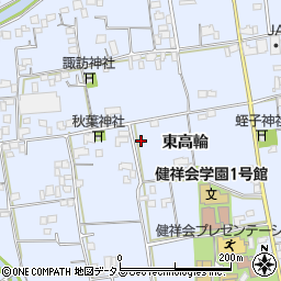 徳島県徳島市国府町東高輪318周辺の地図