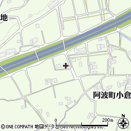 徳島県阿波市阿波町小倉471周辺の地図