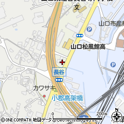 日本経済新聞　小郡南販売所周辺の地図