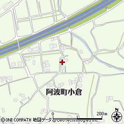 徳島県阿波市阿波町小倉555周辺の地図