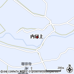 山口県下関市内日上周辺の地図