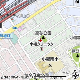 山口県山口市小郡高砂町5-12周辺の地図