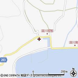 広島県呉市倉橋町須川3753周辺の地図