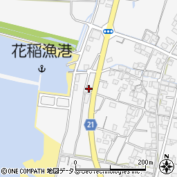 香川県観音寺市大野原町花稲432周辺の地図