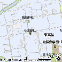 徳島県徳島市国府町東高輪314周辺の地図