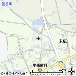 徳島県阿波市市場町山野上末広90周辺の地図