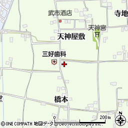 徳島県徳島市国府町芝原橋本2周辺の地図