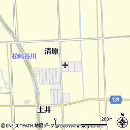 徳島県阿波市市場町大俣清原51周辺の地図
