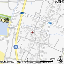 香川県観音寺市大野原町花稲415周辺の地図
