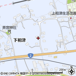 山口県岩国市周東町西長野（下相津）周辺の地図