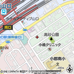 山口県生コンクリート工業組合周辺の地図