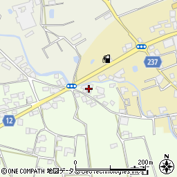 徳島県阿波市市場町山野上末広190周辺の地図