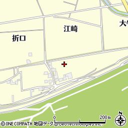 徳島県阿波市吉野町西条江崎周辺の地図