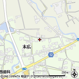 徳島県阿波市市場町山野上末広149周辺の地図
