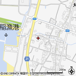香川県観音寺市大野原町花稲427周辺の地図
