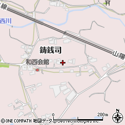 山口県山口市鋳銭司740周辺の地図