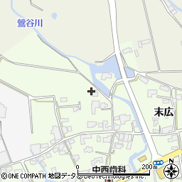 徳島県阿波市市場町山野上末広88周辺の地図