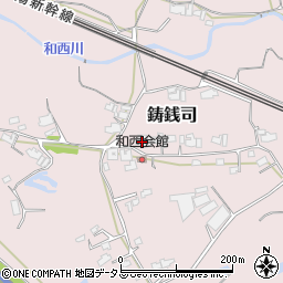 山口県山口市鋳銭司388周辺の地図