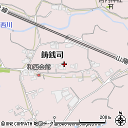 山口県山口市鋳銭司720周辺の地図