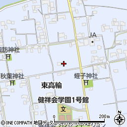 徳島県徳島市国府町東高輪305周辺の地図