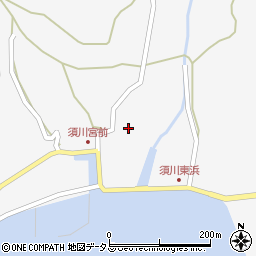 広島県呉市倉橋町須川周辺の地図