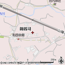山口県山口市鋳銭司740-1周辺の地図