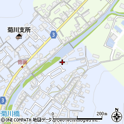 富田川周辺の地図